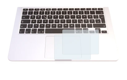 Image of the device Apple MacBook Pro 13.3" 2015 (Touch Trackpad) with a wide variety of screen protectors.