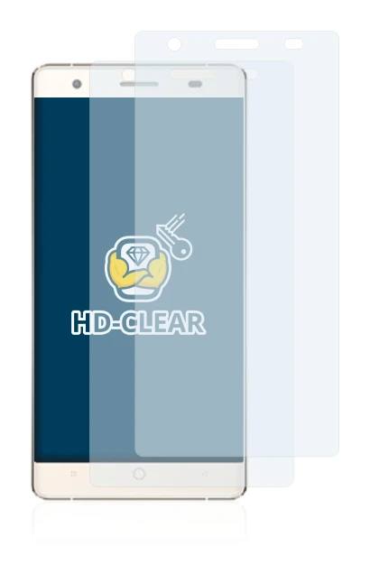 Image of the device Milai M6 with a wide variety of screen protectors.