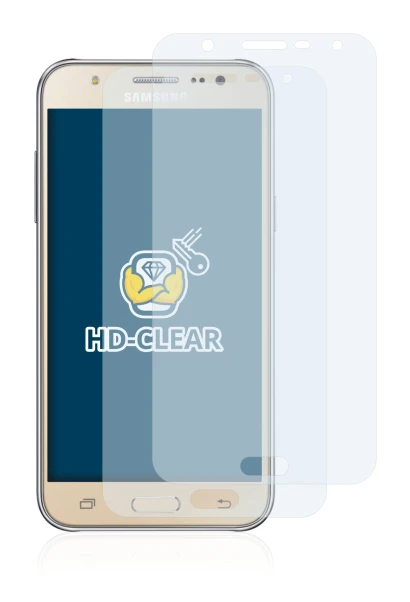 Image of the device Samsung Galaxy J7 2016 with a wide variety of screen protectors.