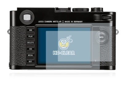 Image of the device Leica M (Typ 262) with a wide variety of screen protectors.
