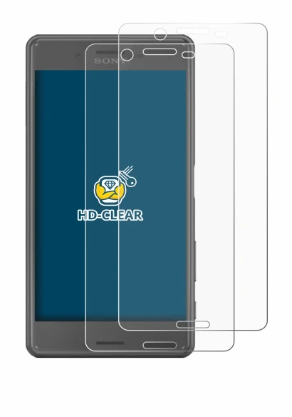 Image of the device Sony Xperia X Performance with a wide variety of screen protectors.