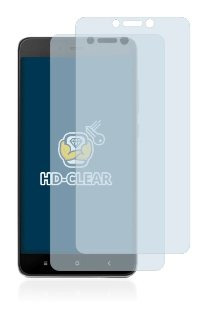 Image of the device Xiaomi Redmi Note 4 with a wide variety of screen protectors.