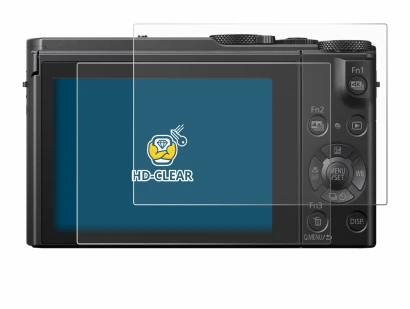 Image of the device Panasonic Lumix DMC-LX15 with a wide variety of screen protectors.