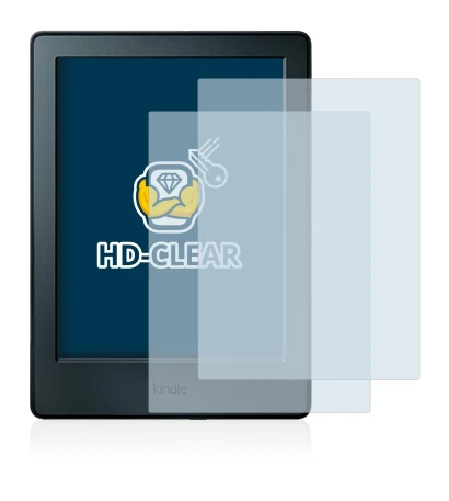 Image of the device Amazon Kindle 2016 (8th Gen.) with a wide variety of screen protectors.