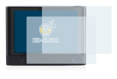 Image of the device Coyote Mini with a wide variety of screen protectors.