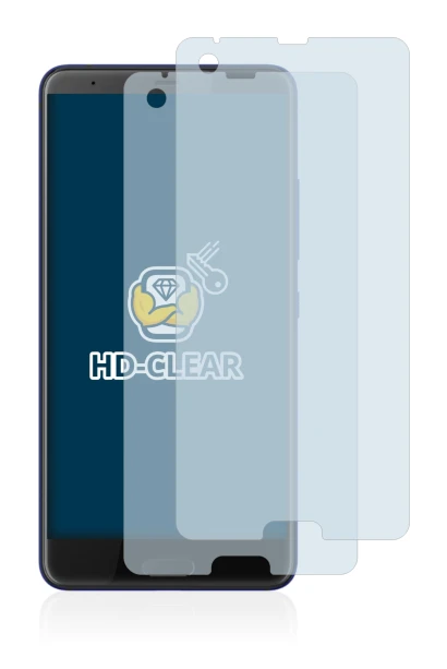 Image of the device HTC U Ultra with a wide variety of screen protectors.