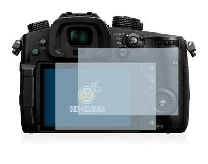 Image of the device Panasonic Lumix DC-GH5 with a wide variety of screen protectors.