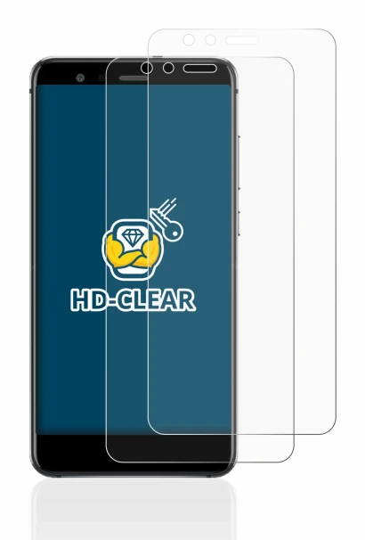 Image of the device Huawei P10 Lite with a wide variety of screen protectors.