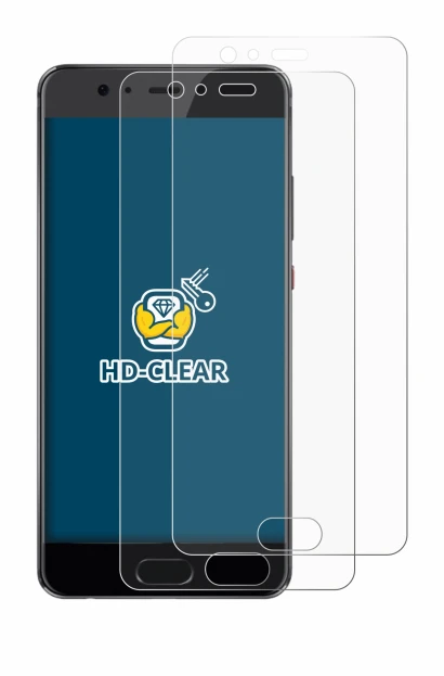 Image of the device Huawei P10 Plus with a wide variety of screen protectors.