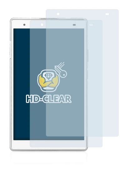 Image of the device Lenovo Tab 4 8 Plus with a wide variety of screen protectors.