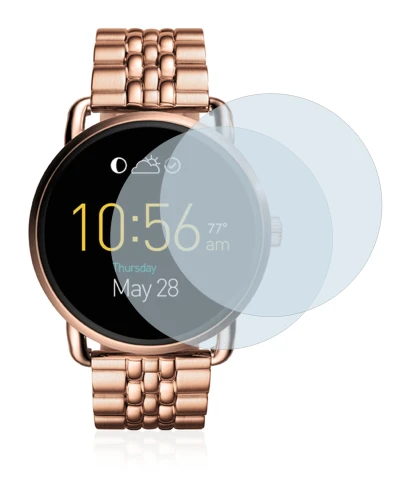 Image of the device Fossil Q Wander with a wide variety of screen protectors.