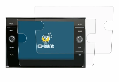 Image of the device Volkswagen Composition Media 2017 with a wide variety of screen protectors.