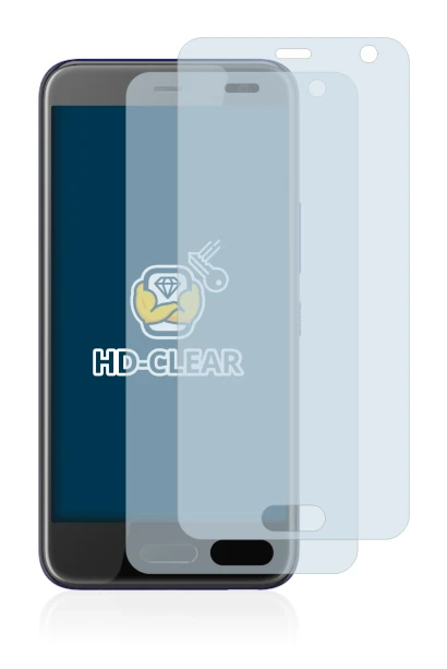 Image of the device HTC U11 Life with a wide variety of screen protectors.