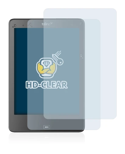 Image of the device Tolino Epos with a wide variety of screen protectors.