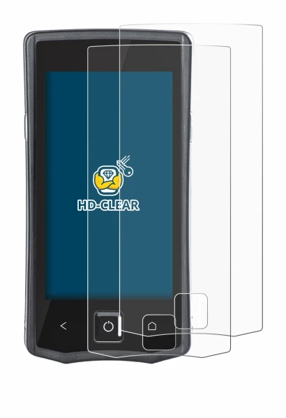 Image of the device Orderman 7 with a wide variety of screen protectors.