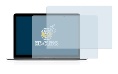 Image of the device Apple MacBook Retina 12" 2017 with a wide variety of screen protectors.