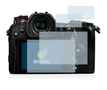 Image of the device Panasonic Lumix DC-G9 with a wide variety of screen protectors.