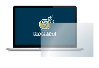 Image of the device Apple MacBook Pro Retina 15" 2013 with a wide variety of screen protectors.