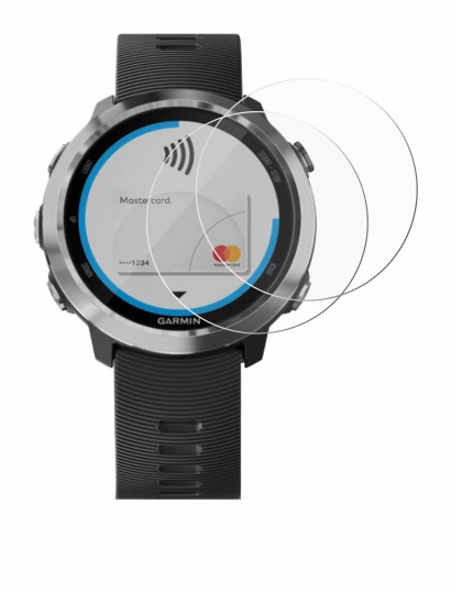 Image of the device Garmin Forerunner 645 with a wide variety of screen protectors.