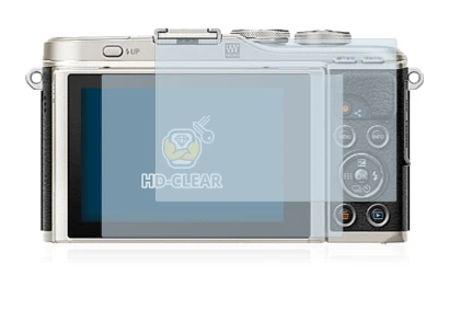 Image of the device Olympus PEN E-PL9 with a wide variety of screen protectors.