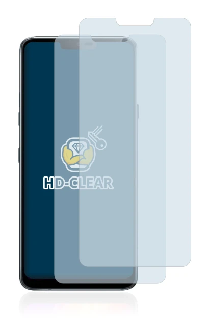 Image of the device LG G7 ThinQ with a wide variety of screen protectors.