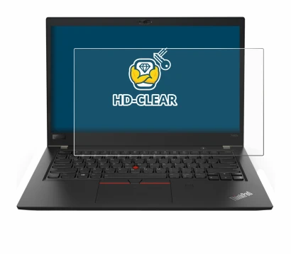 Image of the device Lenovo ThinkPad T480s with a wide variety of screen protectors.