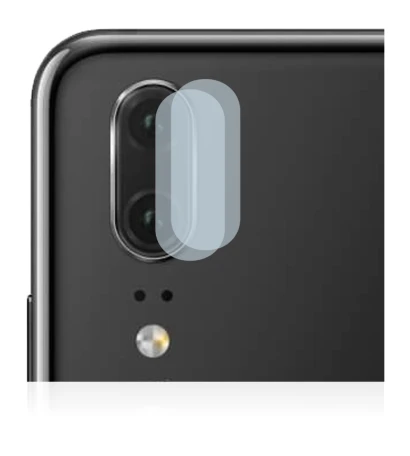 Image of the device Huawei P20 (ONLY Camera Lens) with a wide variety of screen protectors.