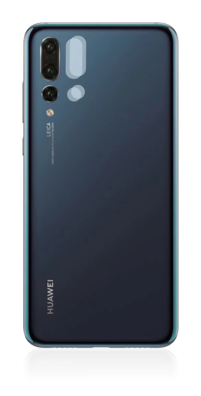 Image of the device Huawei P20 Pro (ONLY Camera Lens) with a wide variety of screen protectors.