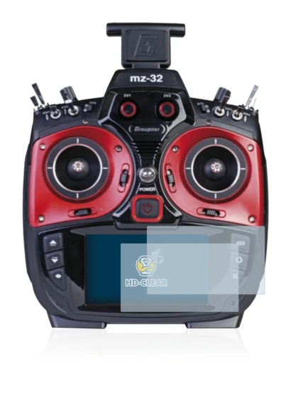 Image of the device Graupner MZ-32 (3.Gen) with a wide variety of screen protectors.