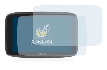 Image of the device TomTom GO Camper with a wide variety of screen protectors.