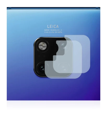 Image of the device Huawei Mate 20 Pro (ONLY Camera Lens) with a wide variety of screen protectors.