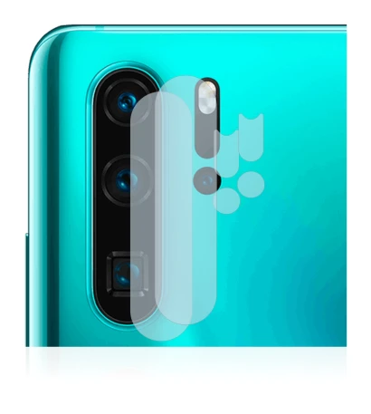 Image of the device Huawei P30 Pro (ONLY Camera Lens) with a wide variety of screen protectors.