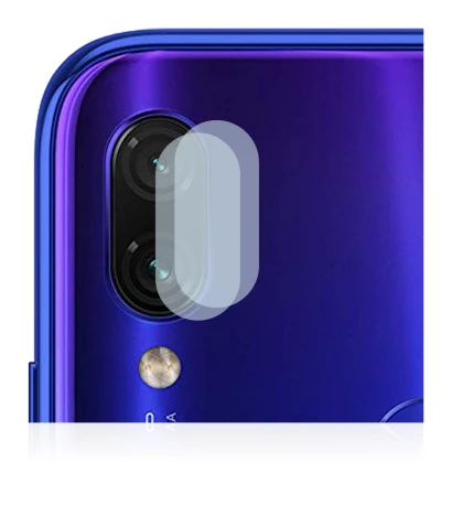 Image of the device Xiaomi Redmi Note 7 (ONLY Camera Lens) with a wide variety of screen protectors.