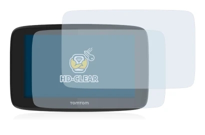 Image of the device TomTom GO Essential (5") with a wide variety of screen protectors.
