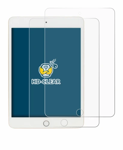 Image of the device Apple iPad Mini 5 2019 (5th. Gen.) with a wide variety of screen protectors.