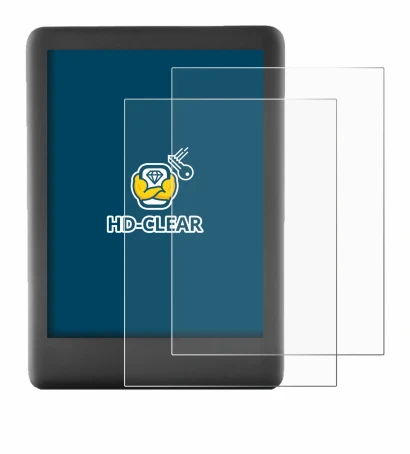 Image of the device Amazon Kindle 2019 (10th Gen.) with a wide variety of screen protectors.