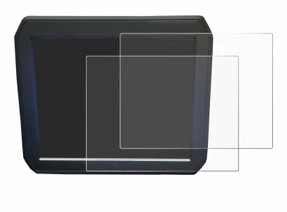 Image of the device Keyence IM-7020 (Display + Touchpad) with a wide variety of screen protectors.