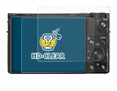 Image of the device Sony Cyber-Shot DSC-RX100 VII with a wide variety of screen protectors.