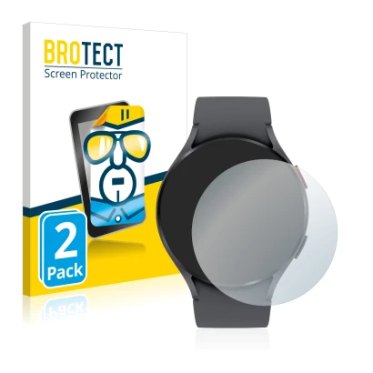 Front side of a product packaging with the brand logo BROTECT. Next to it is the device Garmin Fenix 6S Pro shown with the cor