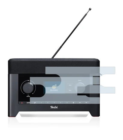 Image of the device Teufel Radio 3sixty with a wide variety of screen protectors.