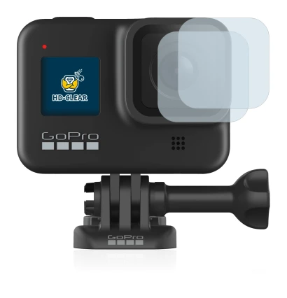 Image of the device GoPro Hero 8 Black (Lens) with a wide variety of screen protectors.