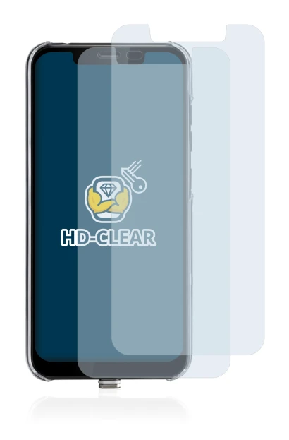 Image of the device Gigaset GS195LS with a wide variety of screen protectors.