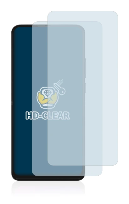 Image of the device Motorola One Hyper with a wide variety of screen protectors.