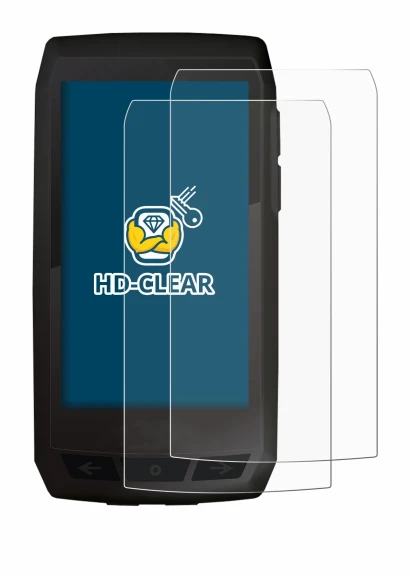 Image of the device Ciclo Navic 400 with a wide variety of screen protectors.