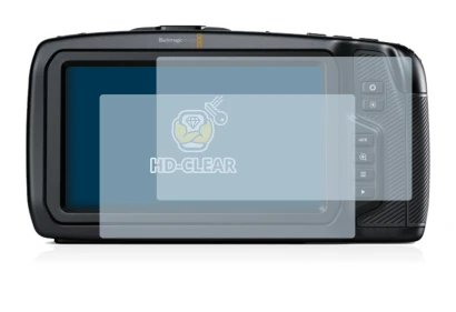 Image of the device Blackmagic Pocket Cinema Camera 6K with a wide variety of screen protectors.