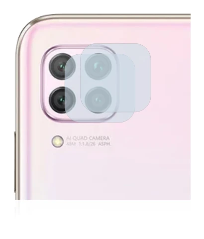 Image of the device Huawei P40 lite (ONLY Camera Lens) with a wide variety of screen protectors.