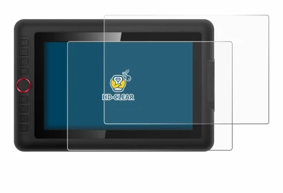 Image of the device XP-Pen Artist 12 Pro with a wide variety of screen protectors.