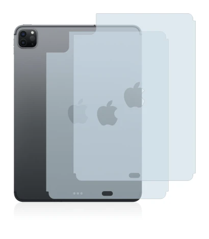 Image of the device Apple iPad Pro 11" 2020 (Back, 2nd Gen.) with a wide variety of screen protectors.