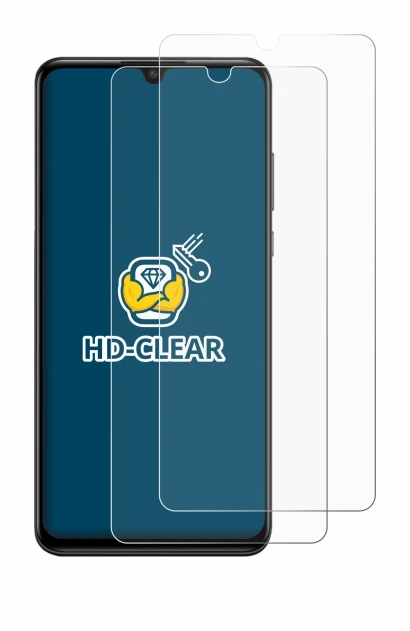 Image of the device Huawei P30 lite New Edition with a wide variety of screen protectors.