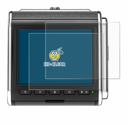 Image of the device Hasselblad CFV II-2 50C 907X with a wide variety of screen protectors.